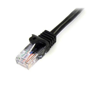 CABLE 2M NEGRO CAT5E RJ45