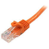CABLE 1M NARANJA CAT5E RJ45