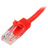CABLE 1M ROJO CAT5E RJ45
