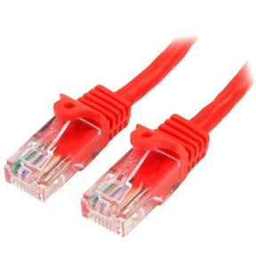 CABLE 1M ROJO CAT5E RJ45