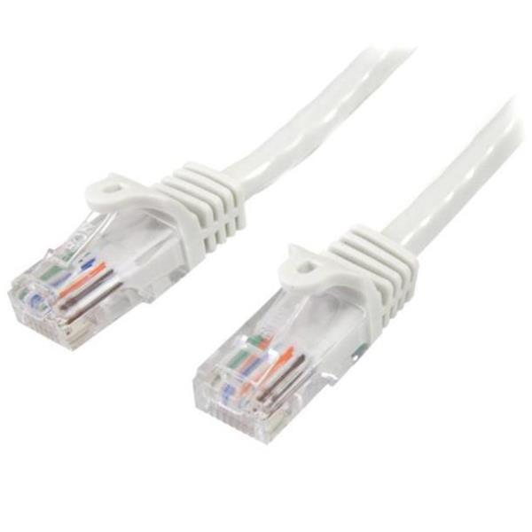 CABLE 3M BLANCO CAT5E RJ45