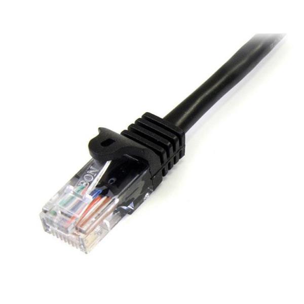 RED SNAGLESS BLACK CABLE 5M