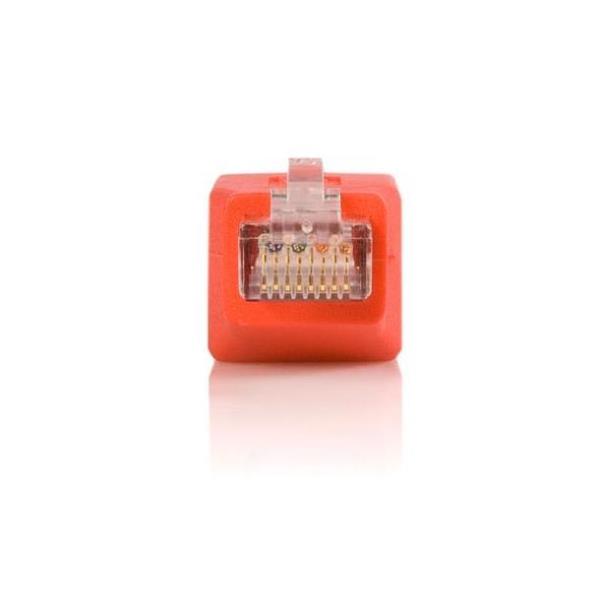 RED ETHERNET CAT6 DIRECT ADAPTER
