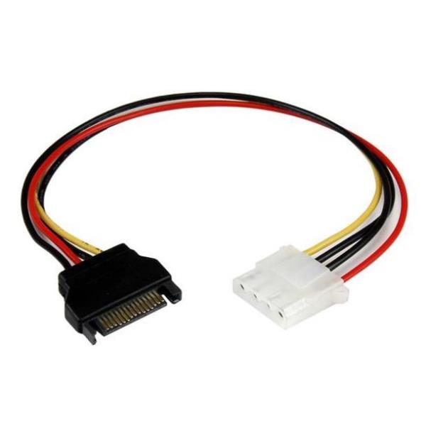 CABLE 30CM MOLEX LP4 A SATA
