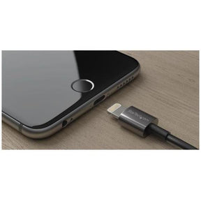 CABLE USB LIGHTNING 1M BLACK