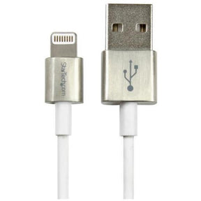 CABLE USB LIGHTNING 1M WHITE