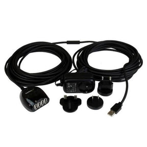 CABLE USB 15M CON HUB 4XUSB