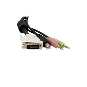 CABLE KVM 4 5M 4EN1 DVI-DUSB