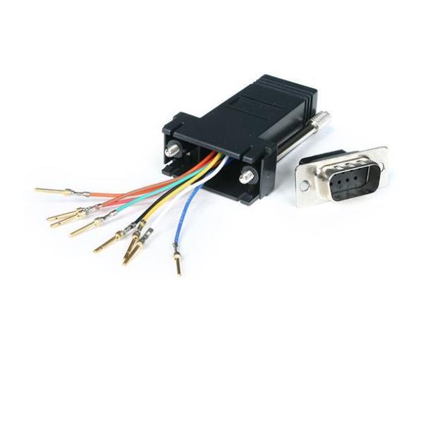 ADAPTADOR MODULAR DB9 A RJ45