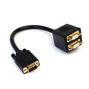 CABLE 30CM SPLITTER 2X VGA