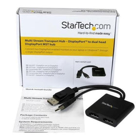 HUB MST DP 2X DISPLAYPORT