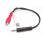 CONVERSOR DE AUDIO 15CM MINIJACK 3 5