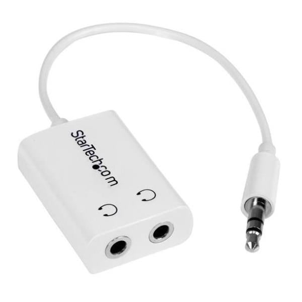 SEPARADOR DE CABLE MINIJACK BLANCO
