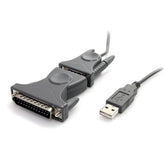 CABLE 0 9 USB A SERIES DB25 DB9