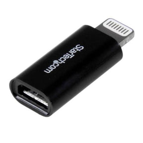 LIGHTNING A MICRO USB BLACK