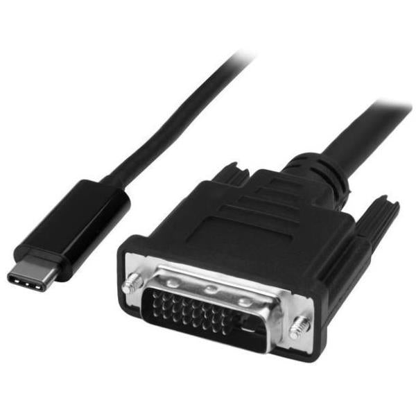 CABLE ADAPTER USB-C TO DVI 2M