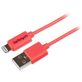 CABLE 1M LIGHTNING TO USB PINK