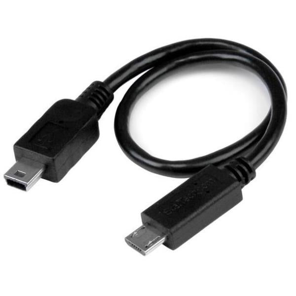 CABLE USB OTG 20CM MICRO USB