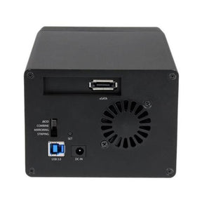 CAJA 2X DISKS 3 5 ESATA USB 3