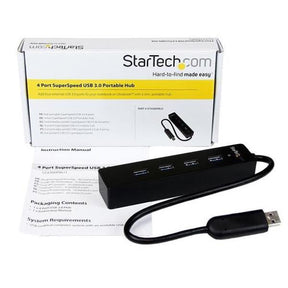 HUB USB 3.0 4 PUERTOS C/ CABLE