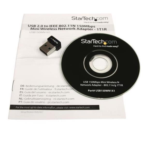 MINI RED WIFI WIRELESS ADAPTER