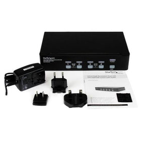 SWITCH KVM 4 PUERTOS DVI AUDIO