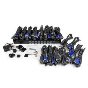 SWITCH KVM USB 16 PORTS 1U