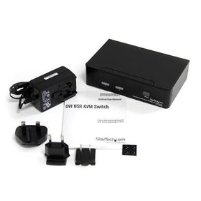 KVM SWITCH SWITCH - 2 PUERTOS U