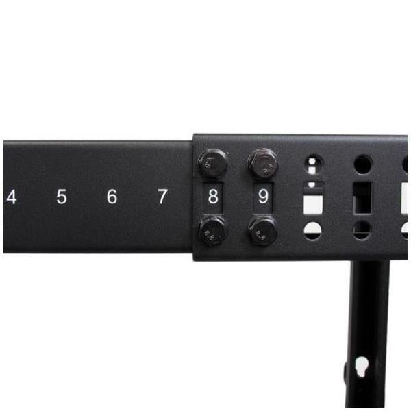 OPEN RACK OF 4 COLUMNS 12U