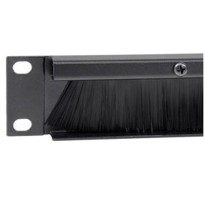 PANEL PASACABLES DE CEPILLO 1U