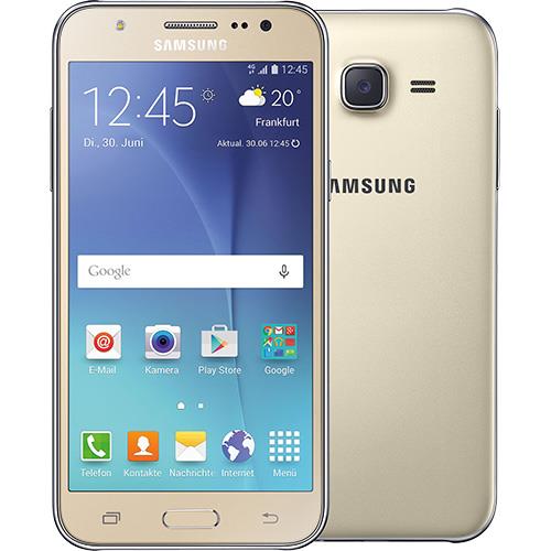 Samsung Galaxy J5 Duos - 4G smartphone - SIM duplo - RAM 1.5 GB / 8 GB - microSD slot - visor OLED - 5" - 1280 x 720 pixeis - rear camera 13 MP - front camera 5 MP - ouro