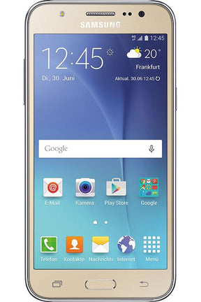 Samsung Galaxy J5 Duos - 4G smartphone - dual SIM - RAM 1.5 GB / 8 GB - microSD slot - OLED display - 5" - 1280 x 720 pixels - rear camera 13 MP - front camera 5 MP - gold