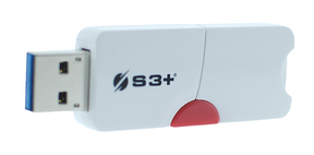 USB Memory S3+ 3.0 64GB SPACE Red