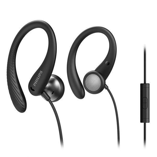 PHILIPS EARPHONE SPORTS W/ BLACK MICRO TAA1105BK