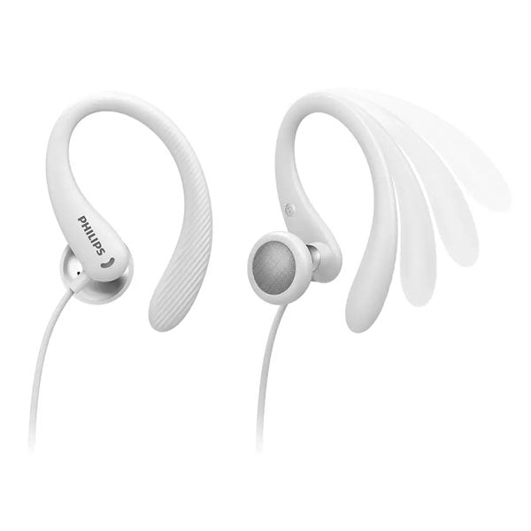 PHILIPS IN-EAR PHONES SPORTS W/ WHITE MICRO TAA1105WT