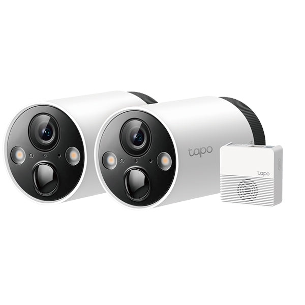 TP-LINK TAPO C420S2 CAMARA DE SEGURIDAD INTELIGENTE 2X CON BATERIA + HUB