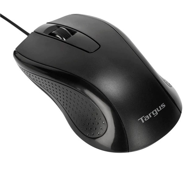 TARGUS WIRED OPTICAL MOUSE ANTIMICROBIAL USB BLACK