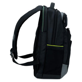 CITYGEAR 17 3 LAPTOP BACKPACK BLACK