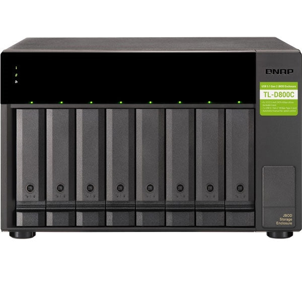 8-BAY DESKTOP USB-C 3.1 GEN2 10GBPS (TL-D800C)