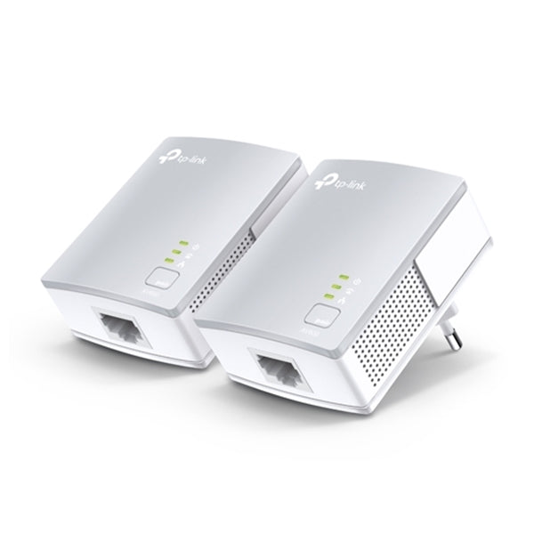 TP-LINK POWERLINE AV600 STARTER KIT, QUALCOMM, 1 10/100MBPS PORT, 600MBPS