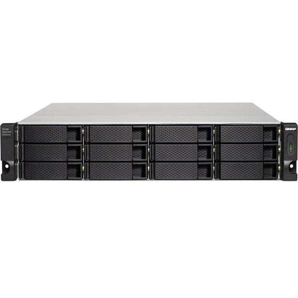 QNAP 12 BAY 2U RACKMOUNT USB C 3.1 GEN2 10GBPS JBOD EXPANSION UNIT