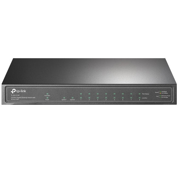 TP-LINK 10-PORT GIGABIT POE+ SWITCH