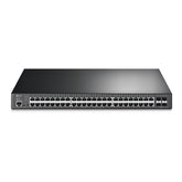 SWITCH GESTIONADO TP-LINK JETSTREAM DE 52 PUERTOS GIGABIT L2+ CON POE+ DE 48 PUERTOS