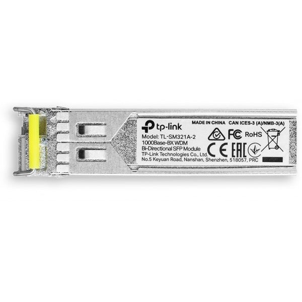 TP-LINK GIGABIT SINGLE-MODE WDM BI-DIRECTIONAL SFP MODULE