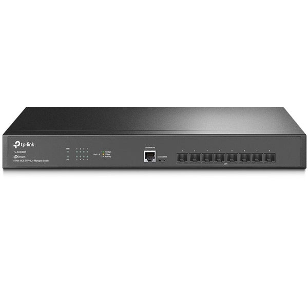 CONMUTADOR TP-LINK TL-SX3008F JETSTREAM 8 PUERTOS 10GE SFP+ L2+ ADMINISTRADO