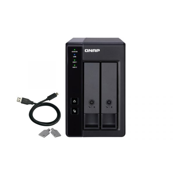 2-BAY 3.5 SATA HDD USB 3.1 GEN2 10 (TR-002)