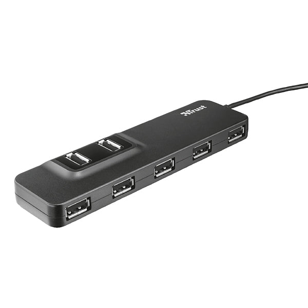 TRUST HUB USB OILA 7 PORTS C/ ALIMENTADOR