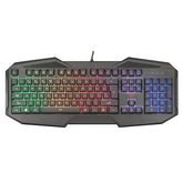 TRUST TECLADO GAMING AVONN GXT-RW 830 ILUMINADO LED #KAMIKAZE PROMO#