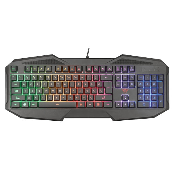 TRUST TECLADO GAMING AVONN GXT-RW 830 ILUMINADO LED #KAMIKAZE PROMO#