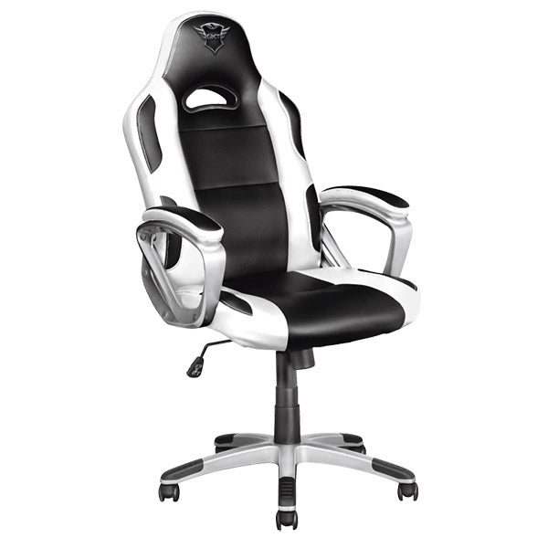 TRUST GAMING CHAIR RYON GXT705W WHITE/BLACK